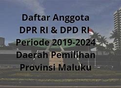 Anggota Dpr Ri Asal Maluku